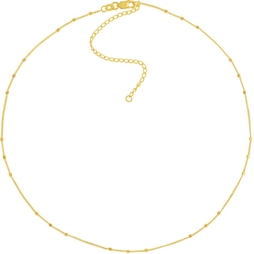 14k Bead Choker