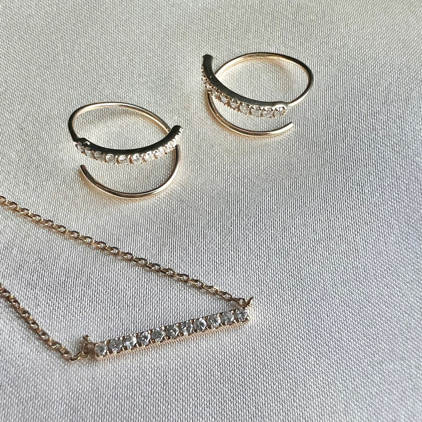 Double Hoop Earring
