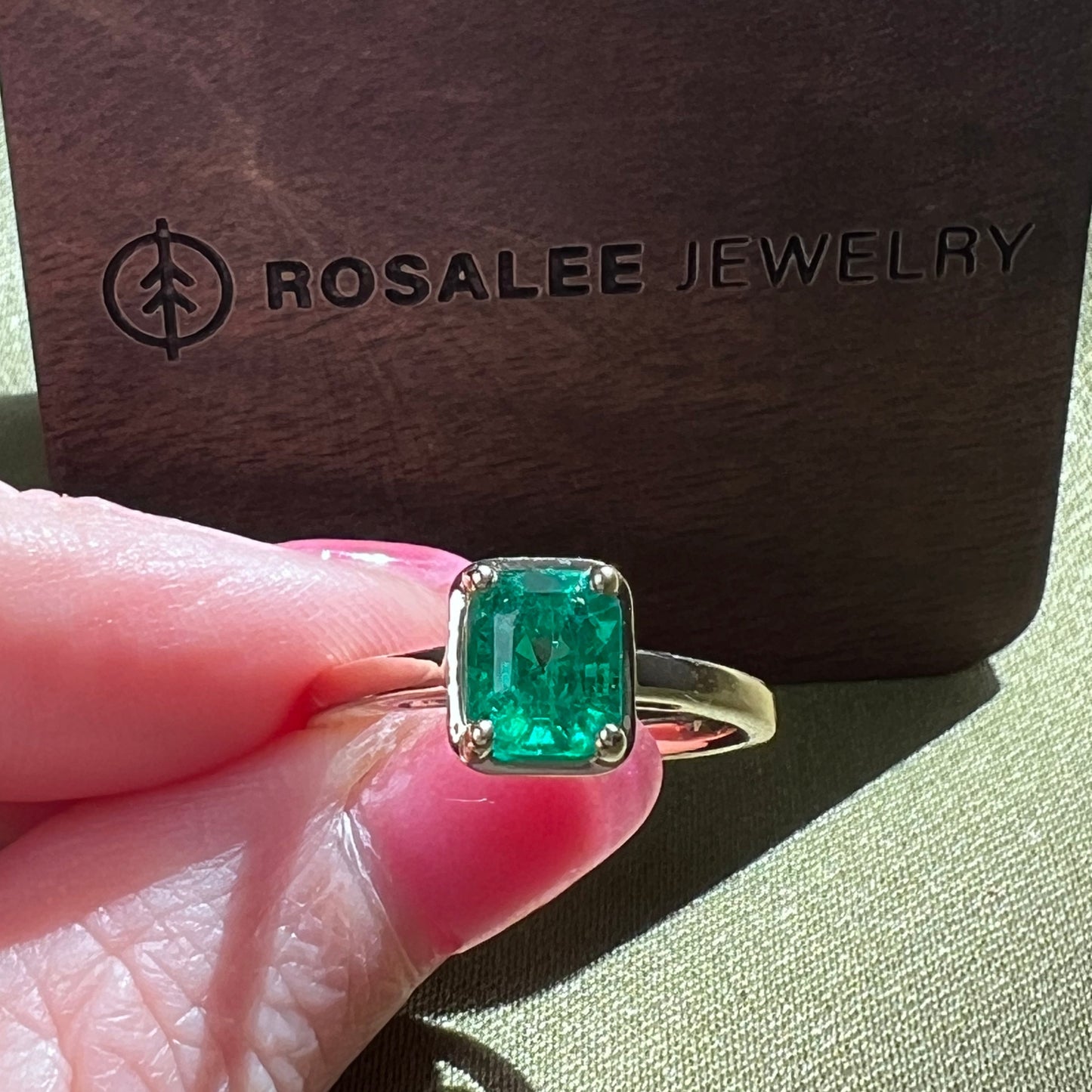 Restyled Emerald Ring