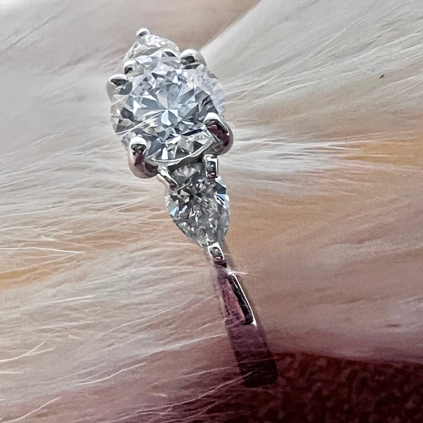 3 Stone Engagement Ring