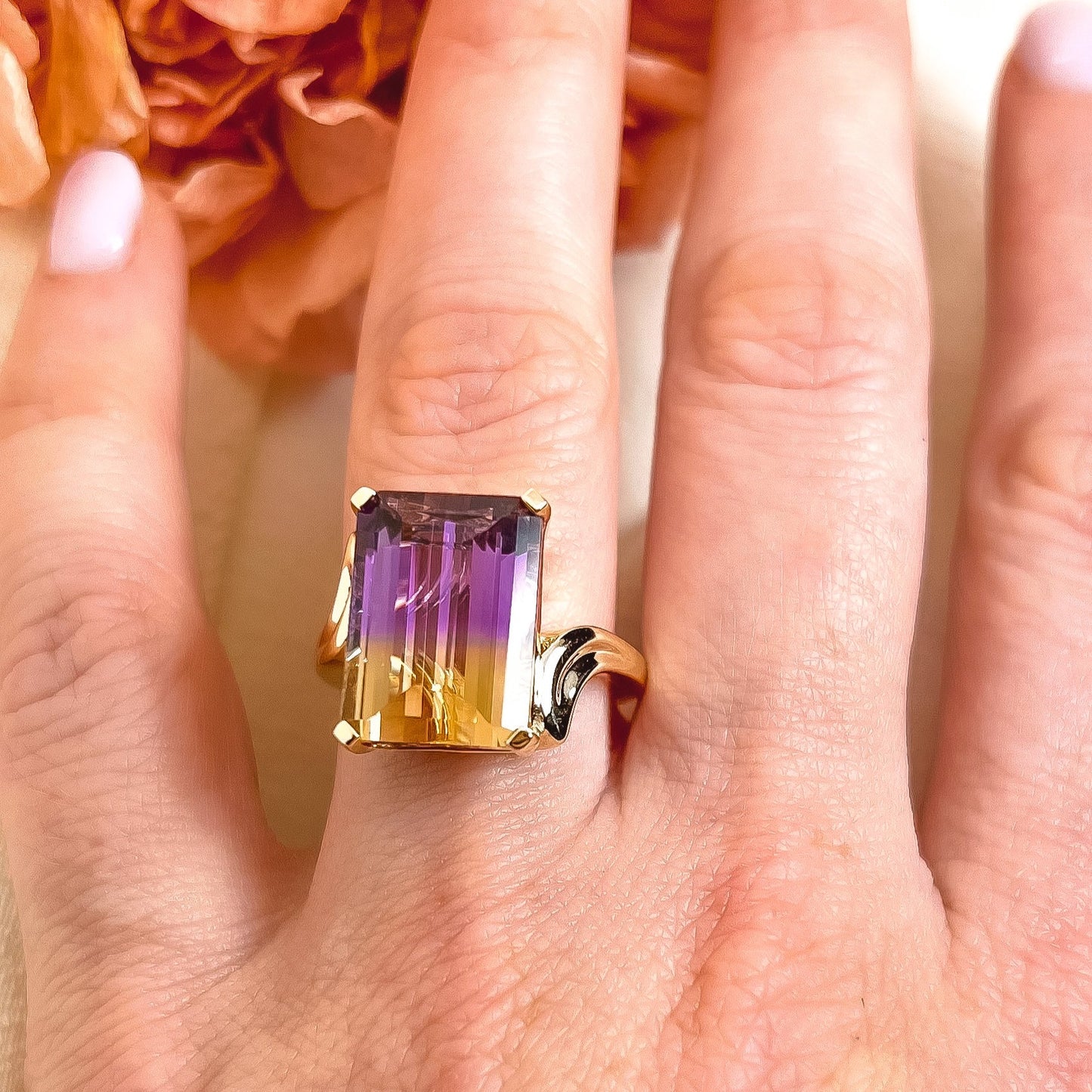 Ametrine Ring and Pendant