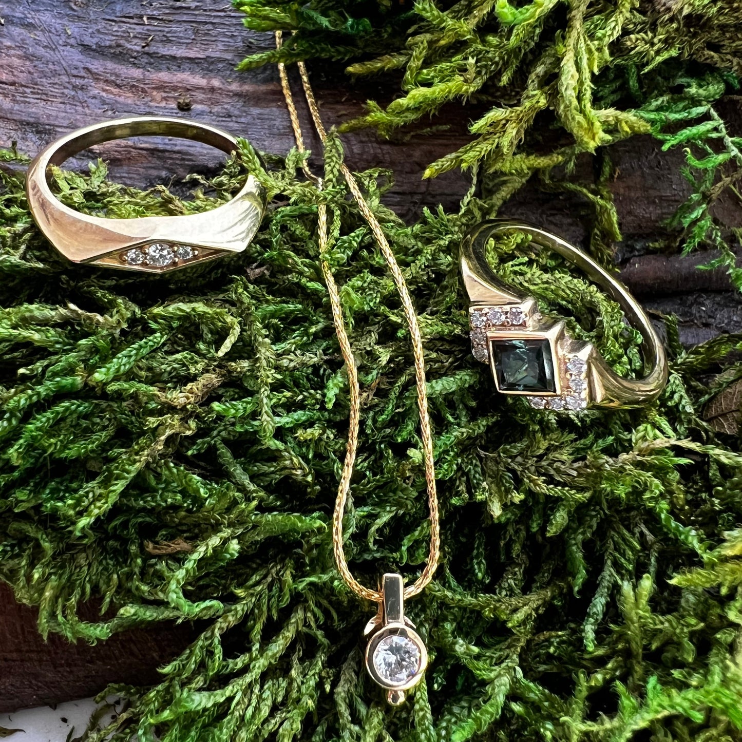 Lab Diamond Pendant