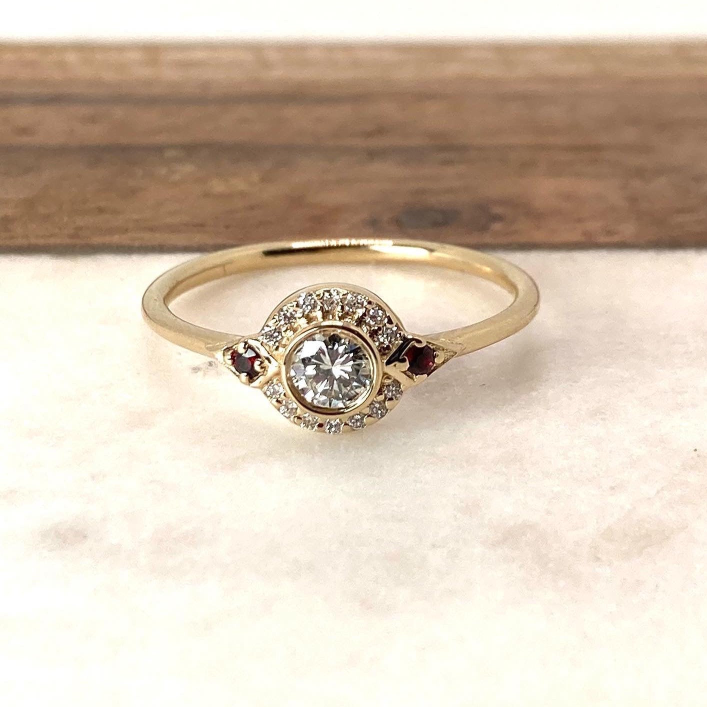 Repurposed Diamond- Anniversary Ring