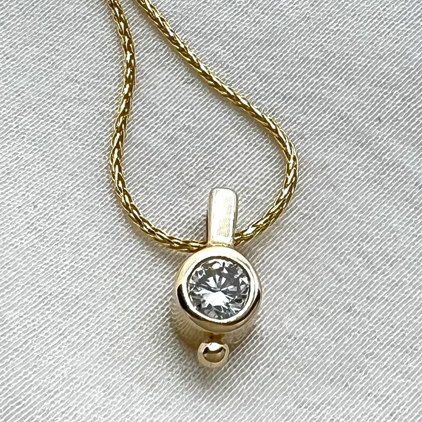 Lab Diamond Pendant